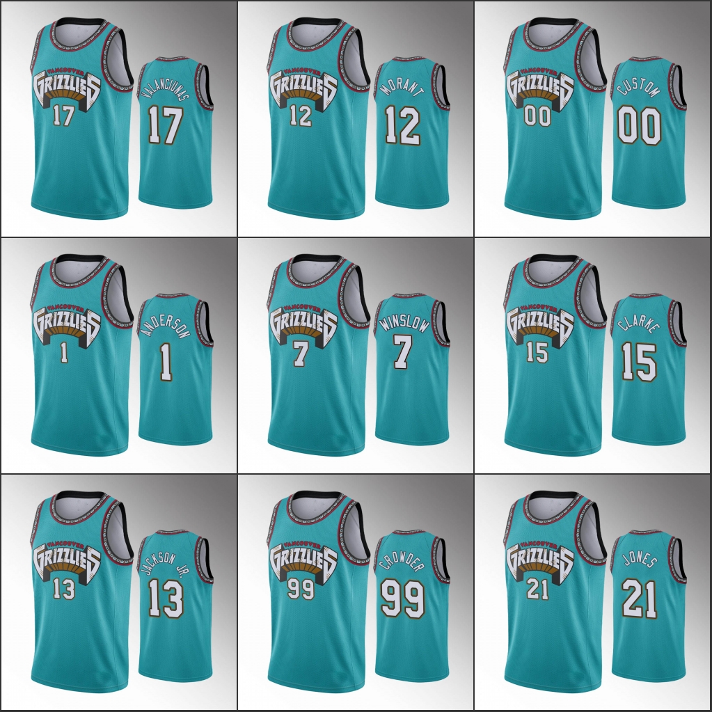 Jersey Wholesale Custom Memphis''Grizzlies''Men Ja Morant Jaren Jackson Jr. Dillon Brooks''NBA''Youth Women
Jersey Wholesale Custom Memphis''Grizzlies''Men Ja Morant Jaren Jackson Jr. Dillon Brooks''NBA''Youth Women