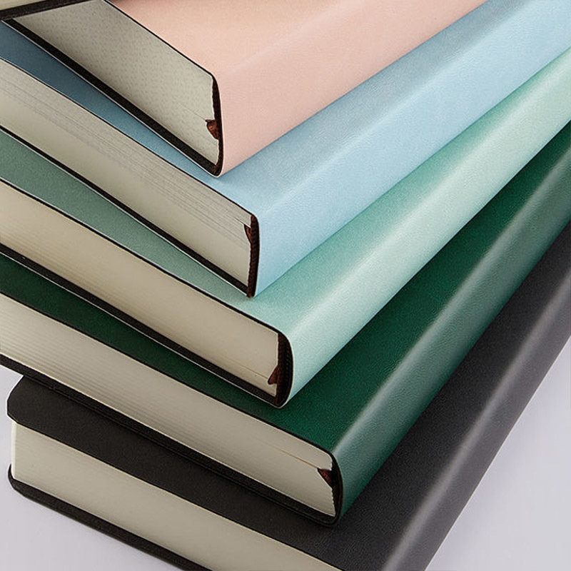 Notepads A5 Blank Notebook Thickened Student Horizontal Line Soft Leather Notebooks Super Thick Grid Book Drawing Notepad Christmas Gift 220902