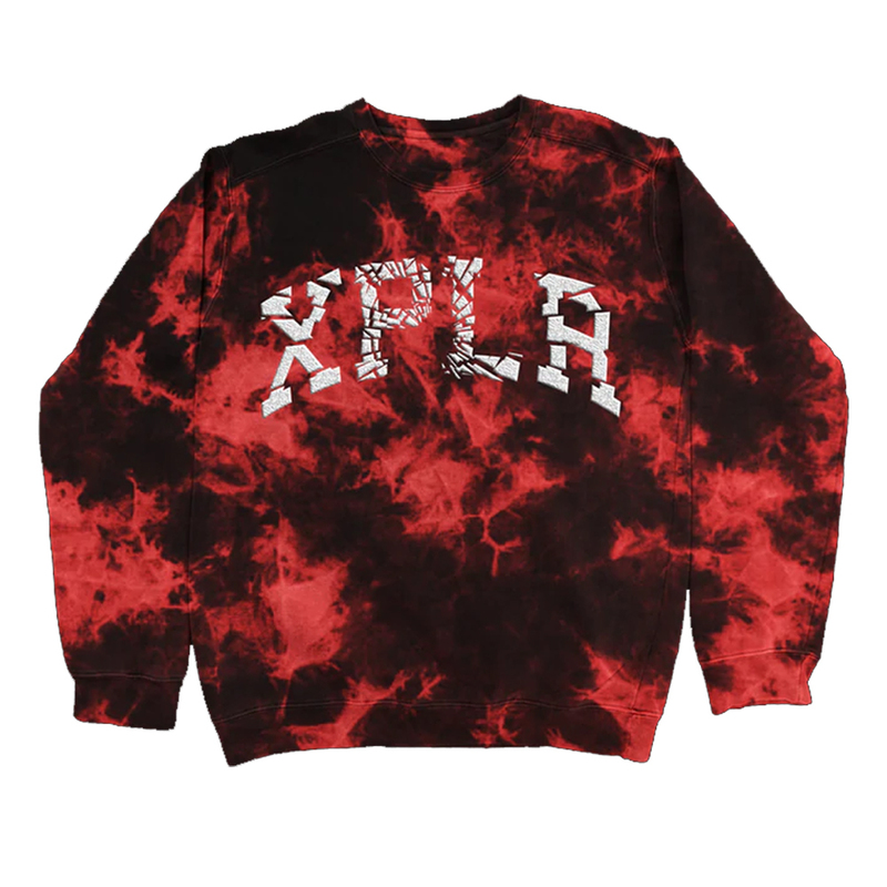 Mens Hoodies Sweatshirts XPLR Shatter Red Tie Dye Sam and Colby Merch Pullover Hoodies Unisex Sweatshirt Pants Two Piece Set Women Men Suit 3D Clothes