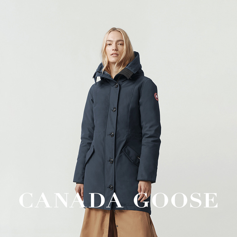 Women's Down & Parkas rossclair lady's Parka down jacket 2580l, 440 rainstorm blue