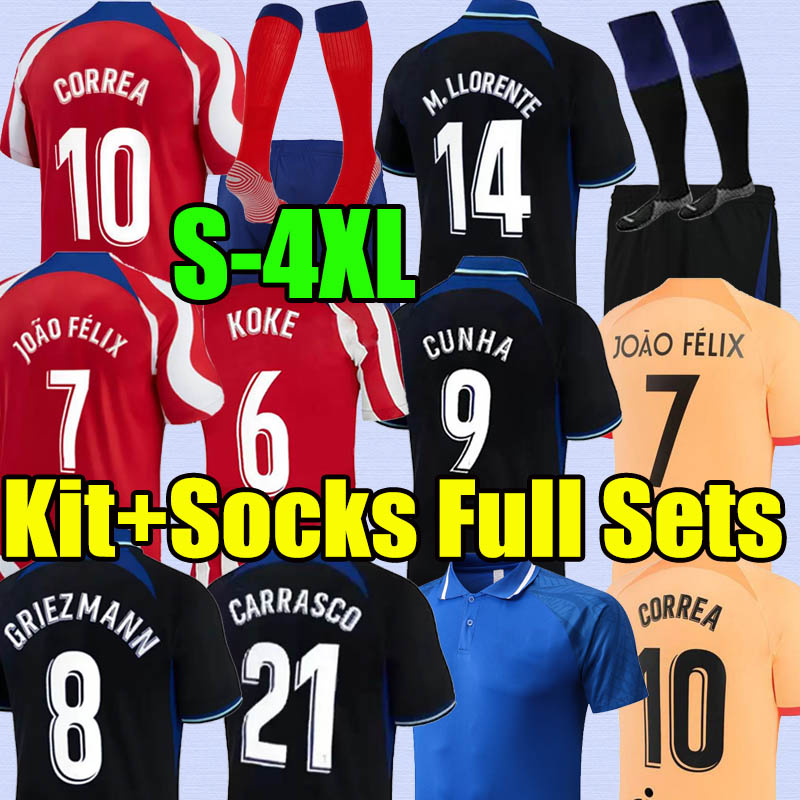 XXXL 4XL JOAO FELIX soccer jerseys CUNHA 22 23 Pre-match fans version GRIEZMANN 75th 2022 2023 M LLORENTE KOKE Jersey camiseta Mens kids kits full sets Atletico MadridS, 75 th
XXXL 4XL JOAO FELIX soccer jerseys CUNHA 22 23 Pre-match fans version GRIEZMANN 75th 2022 2023 M LLORENTE KOKE Jersey camiseta Mens kids kits full sets Atletico MadridS, 75 th