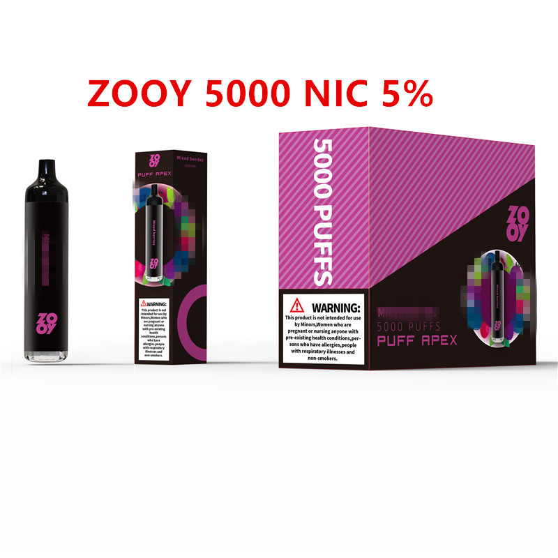 Authentic ZOOY5000 puff sigarette Vape Disposable E Cigarette ZOOY PRO 20mg 50mg 650mah rechargeable Battery Vapes Pen 11ml Pre-filled Pods Device bang 2000
Authentic ZOOY5000 puff sigarette Vape Disposable E Cigarette ZOOY PRO 20mg 50mg 650mah rechargeable Battery Vapes Pen 11ml Pre-filled Pods Device bang 2000