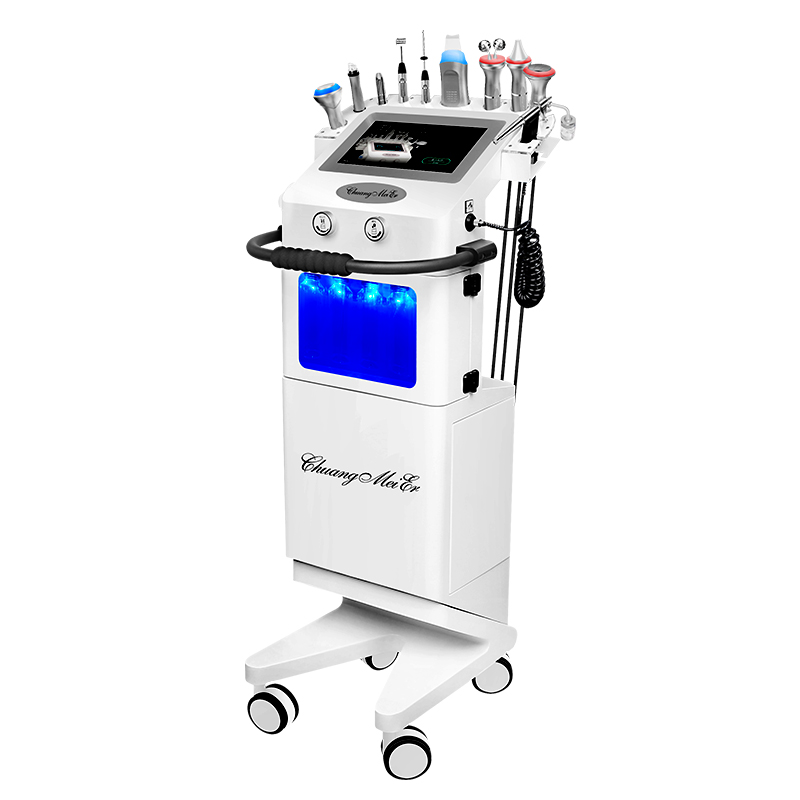 Multifunction Hydro oxygen Aqua peeling Microdermabrasion machine 10 in 1 facial deep cleansing dermabrasion Beauty Machine