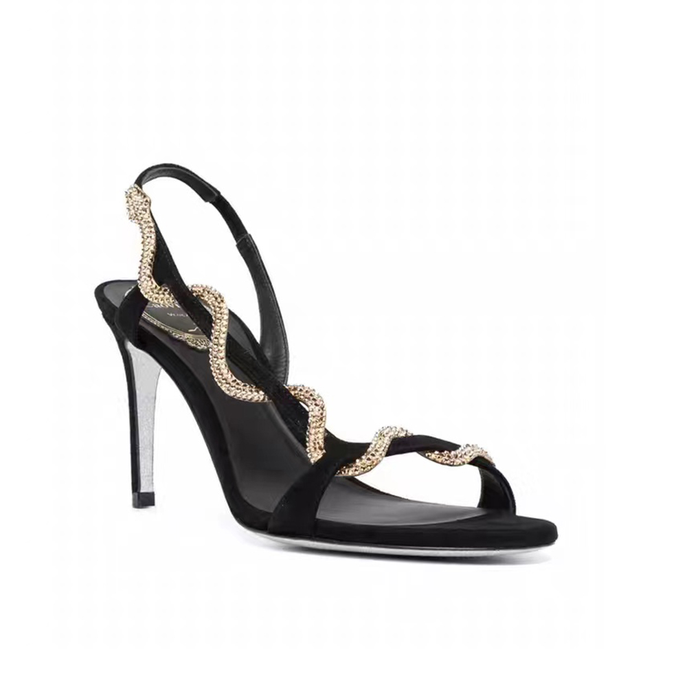 Rene caovilla Margot Heel sandals rhinestone embellished suede Snake Strass Wraparound stiletto Evening shoes 95mm women high heeled Luxury Designers shoe Pumps, 5# subject to the photo color
Rene caovilla Margot Heel sandals rhinestone embellished suede Snake Strass Wraparound stiletto Evening shoes 95mm women high heeled Luxury Designers shoe Pumps, 5# subject to the photo color