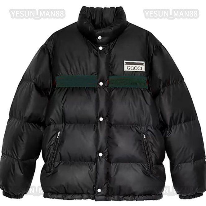 G Designer winter mens and womens Down jacket cotton red and blue ribbon printing thickened warm Puffer jacket fashion stand collar Parka
G Designer winter mens and womens Down jacket cotton red and blue ribbon printing thickened warm Puffer jacket fashion stand collar Parka