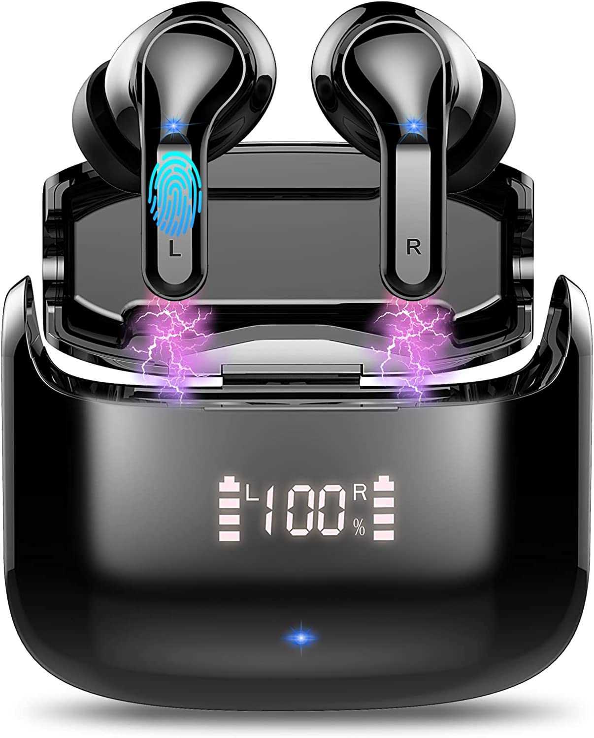 Wireless Earbuds Bluetooth 5.3 Headphones in Ear 2022 Wireless Headphones with HD Mic Wireless Earphones Noise Cancelling Bluetooth, A-new model
Wireless Earbuds Bluetooth 5.3 Headphones in Ear 2022 Wireless Headphones with HD Mic Wireless Earphones Noise Cancelling Bluetooth, A-new model