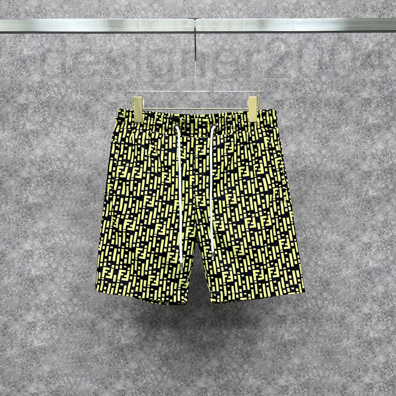 Men's Shorts designer Double FF little monster beach pants tide brand 2022 summer new breathable thin quick drying casual five point shorts for men Y7DG