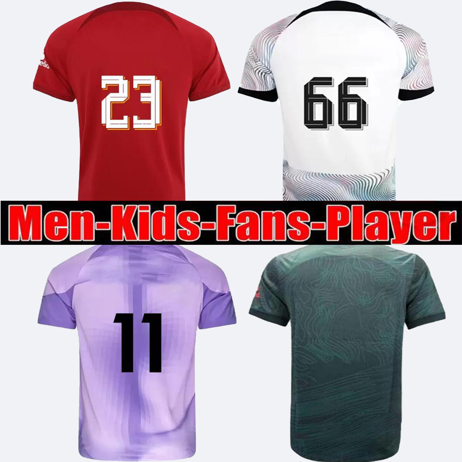 Size S-4XL 22 23 LiverP00L Soccer Jerseys SALAH FIRMINO THIAGO KONATE LVP Football Shirt 2022 2023 VIRGIL Diogo Jota MANE KEITA JONES Thailand quality 11, Away s-4xl
Size S-4XL 22 23 LiverP00L Soccer Jerseys SALAH FIRMINO THIAGO KONATE LVP Football Shirt 2022 2023 VIRGIL Diogo Jota MANE KEITA JONES Thailand quality 11, Away s-4xl