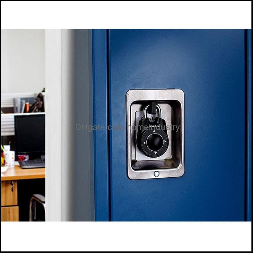Door Locks Master Lock Combination Directional Password Padlock Portable Gym School Health Club Security Locker Door Ass Homeindus5278724