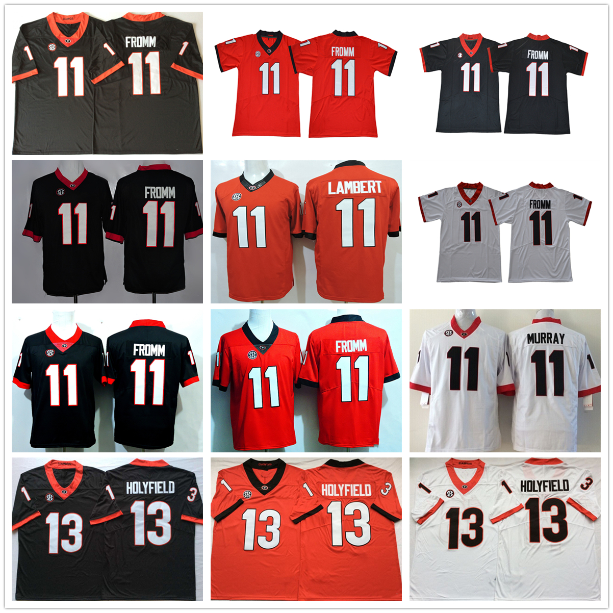 NCAA Georgia Bulldog Football Jersey 13 Elijah Holyfield 11 Greyson Lambert Jake Fromm Stitched Jersey Mens, Same as picture
NCAA Georgia Bulldog Football Jersey 13 Elijah Holyfield 11 Greyson Lambert Jake Fromm Stitched Jersey Mens, Same as picture