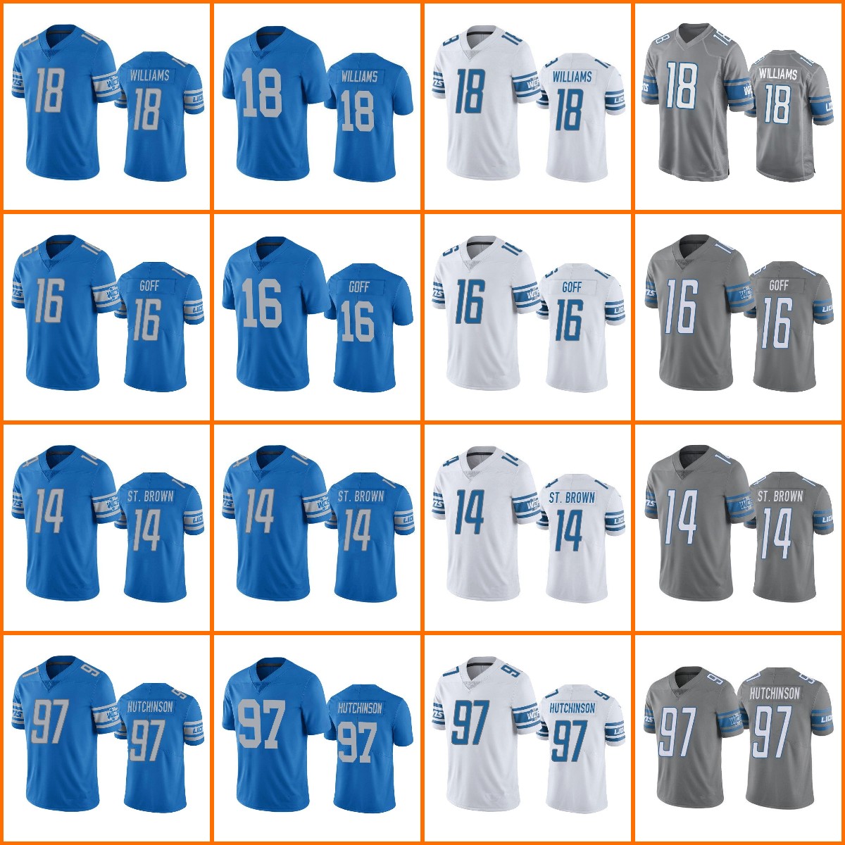 Jersey Custom Detroit''Lions''MEN mon-Ra St. Brown Jared Goff Jameson Williams Aidan Hutchinson Vapor Untouchable Color''NFL''Women Youth
Jersey Custom Detroit''Lions''MEN mon-Ra St. Brown Jared Goff Jameson Williams Aidan Hutchinson Vapor Untouchable Color''NFL''Women Youth
