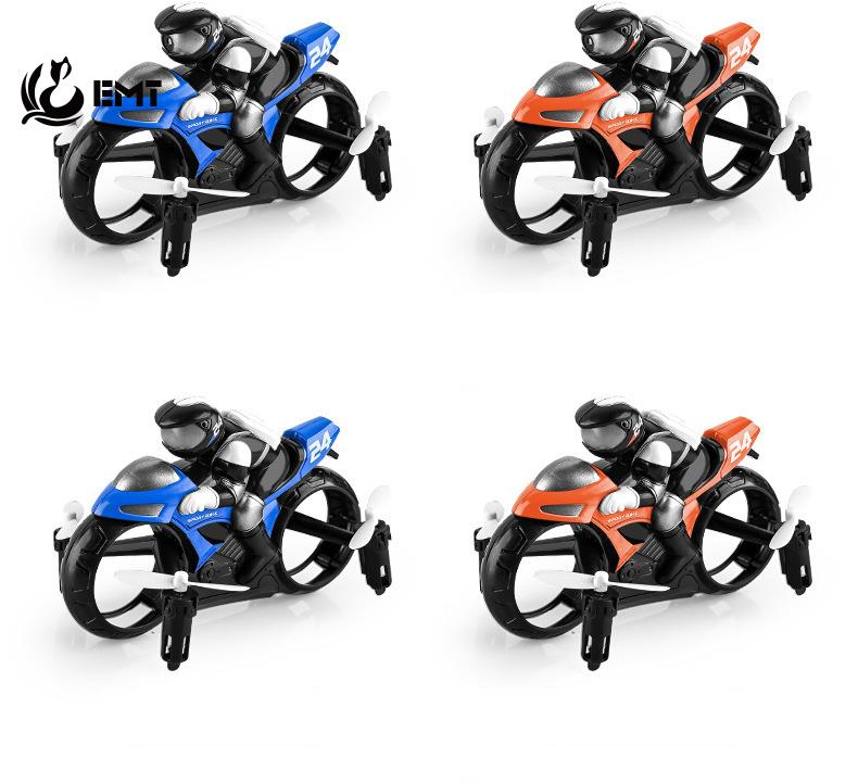 2 in One RC Flying Motorcycle with HD Camera Kids Toys Simulators Remote Control Transformable Cars Quadcopter Drone Electric Aircrafts Dual Mode Christmas Boy Gift, Customize
2 in One RC Flying Motorcycle with HD Camera Kids Toys Simulators Remote Control Transformable Cars Quadcopter Drone Electric Aircrafts Dual Mode Christmas Boy Gift, Customize
