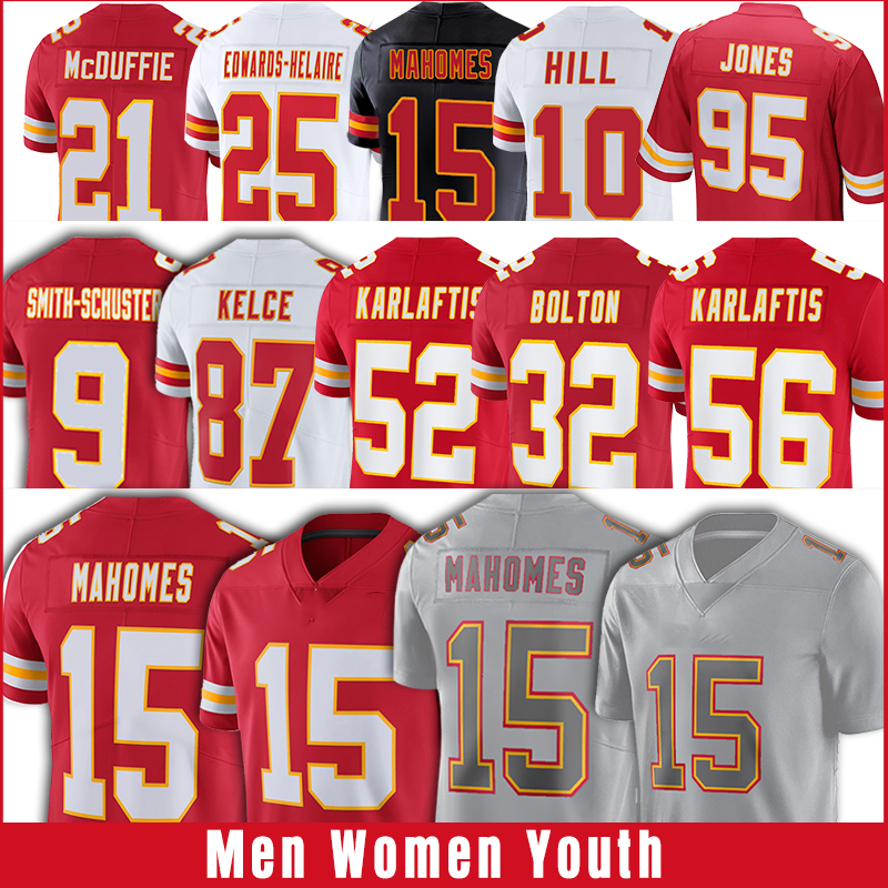 Kansaes City 15 Patrick Mahomes Chiefes Football Jerseys JuJu Smith-Schuster Travis Kelce Chris Jones Nick Bolton Creed Humphrey George Karlaftis Juan Thornhill, Men(qiu z)
Kansaes City 15 Patrick Mahomes Chiefes Football Jerseys JuJu Smith-Schuster Travis Kelce Chris Jones Nick Bolton Creed Humphrey George Karlaftis Juan Thornhill, Men(qiu z)