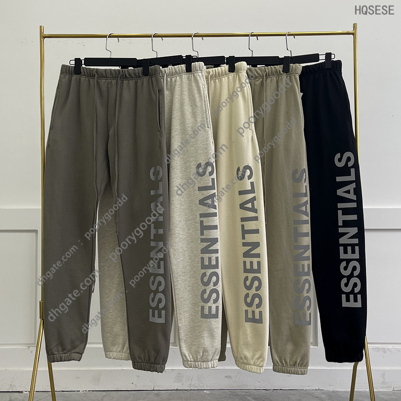 Essentials Pants Oversized Reflective Letter Sweatpants Streetwear Hip Hop Loose Men's Women's 100% Cotton Sports Pants ESS22, Black
Essentials Pants Oversized Reflective Letter Sweatpants Streetwear Hip Hop Loose Men's Women's 100% Cotton Sports Pants ESS22, Black