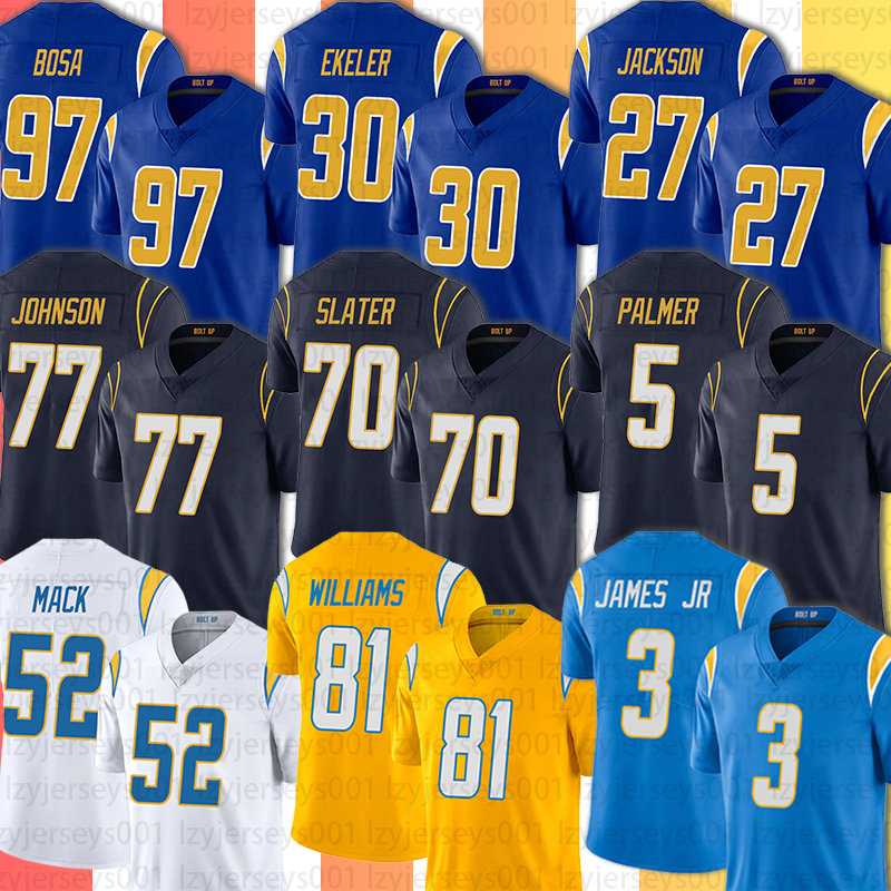 Jersey Football Los Angeles''Chargers''10 Justin Herbert 52 Khalil Mack Mens 13 Keenan Allen 97 Joey Bosa 30 Austin Ekeler ''nfl''jerseys, Custom men jersey
Jersey Football Los Angeles''Chargers''10 Justin Herbert 52 Khalil Mack Mens 13 Keenan Allen 97 Joey Bosa 30 Austin Ekeler ''nfl''jerseys, Custom men jersey