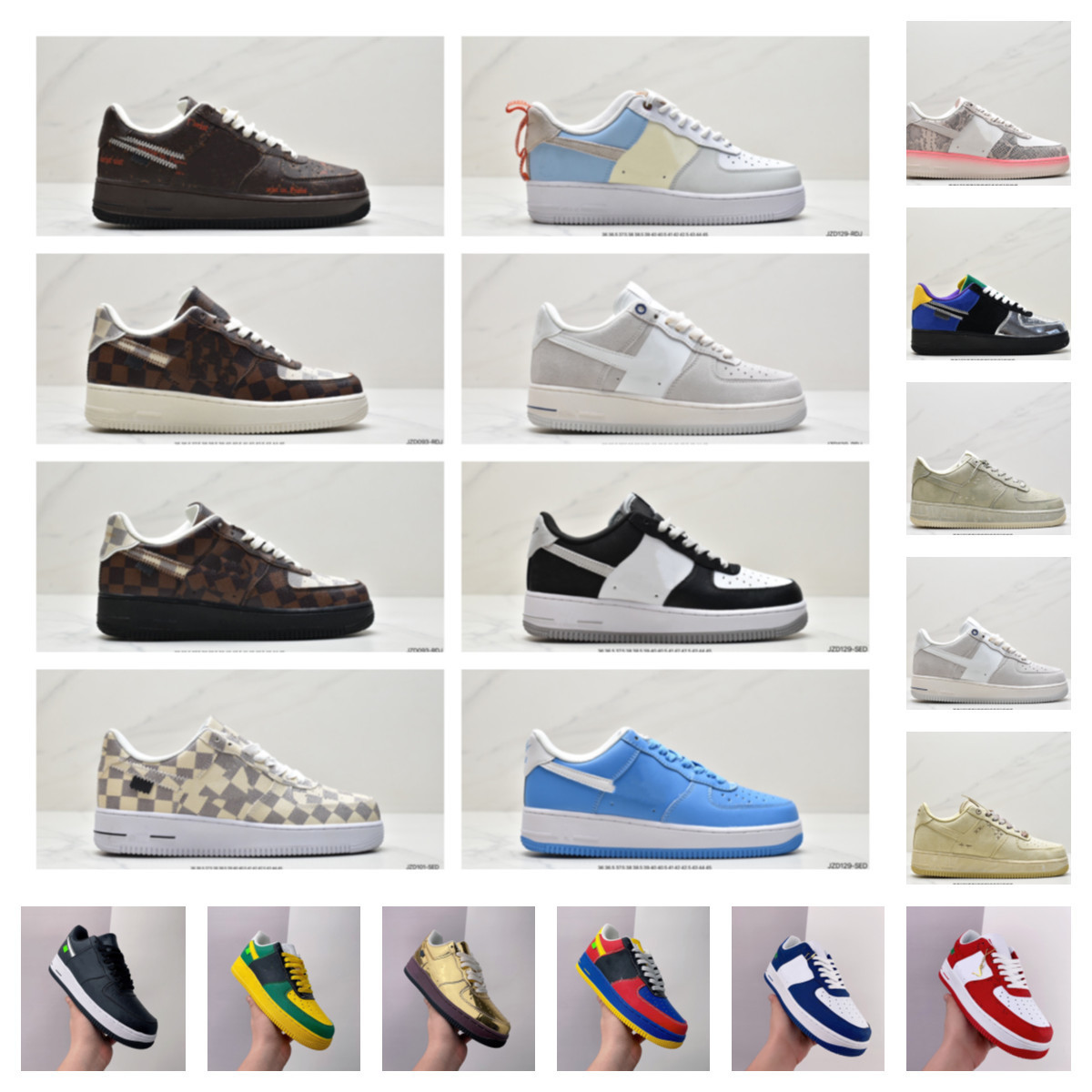 Airforces 1 af1s airfoce1 shoes WOMEN MEN Trainer RETRO LOW shadow basketball shoe monograms old flower leather sneakers chunky platform skate shoe tennis Trainers, Donot choose
Airforces 1 af1s airfoce1 shoes WOMEN MEN Trainer RETRO LOW shadow basketball shoe monograms old flower leather sneakers chunky platform skate shoe tennis Trainers, Donot choose