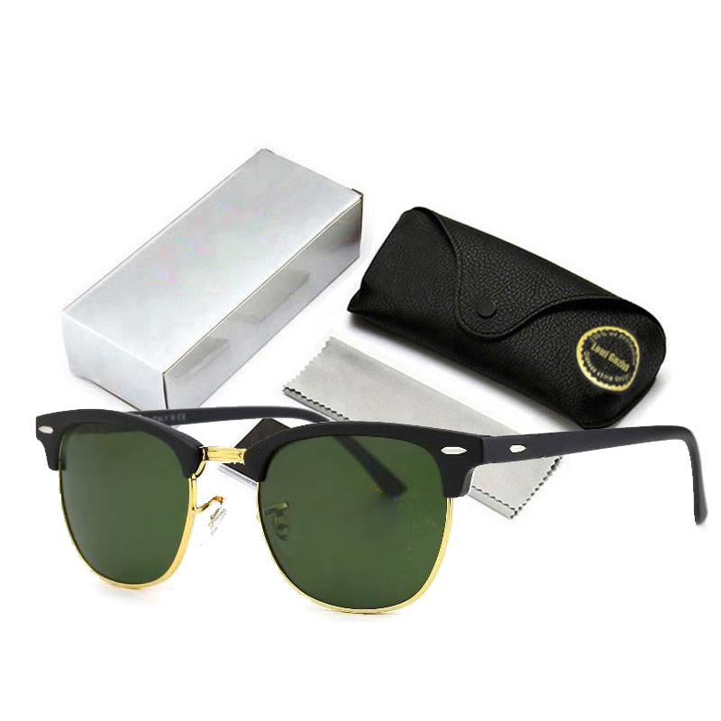 Rays Clubmasters Brand Design SunGlasses Women 3016p Polarized Sun Glasses Semi Rimless Classic Men Sunglasses UV400
Rays Clubmasters Brand Design SunGlasses Women 3016p Polarized Sun Glasses Semi Rimless Classic Men Sunglasses UV400