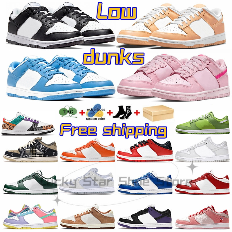 Designer shoes dunks sb Triple Pink Panda men women low sneakers animal White Black UNC Green Cherry Sail Grey Fog Syracuse Michigan mens trainers sports With Box
Designer shoes dunks sb Triple Pink Panda men women low sneakers animal White Black UNC Green Cherry Sail Grey Fog Syracuse Michigan mens trainers sports With Box