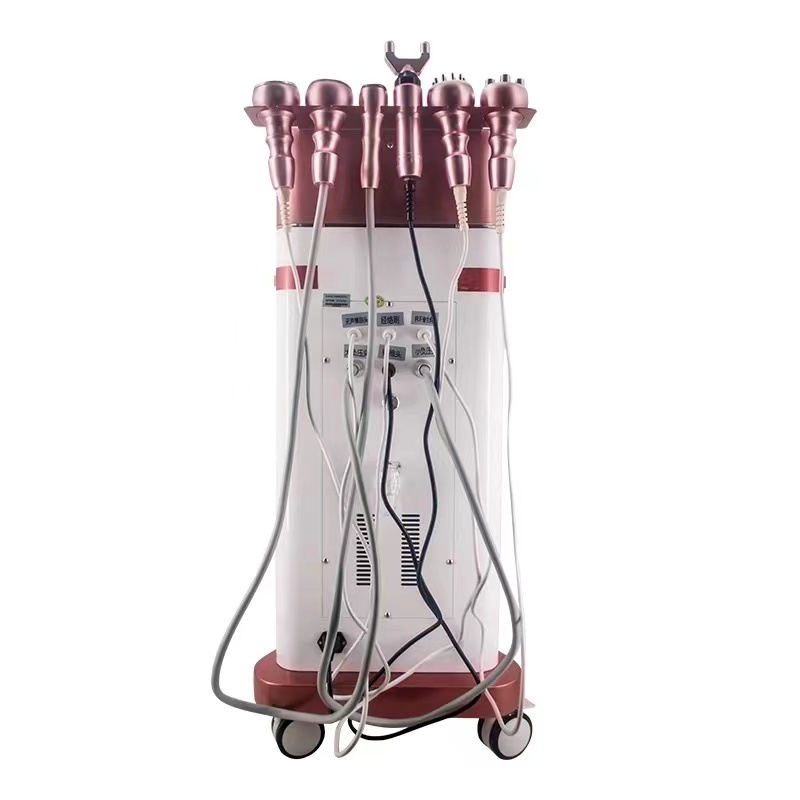 Newly launched 6-in-1 slimming machine in 2024 body shaping and physiotherapy fat explosion machine 80k cellulite removal beauty equipment