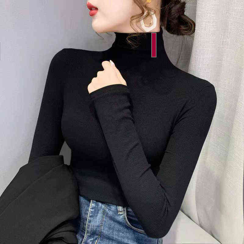 Womens Knits Tees High Neck Turtleneck Designer Woman Sweater Blouse Shirts Womens Tops Lady Slim Jumpers -3XL, Bag
Womens Knits Tees High Neck Turtleneck Designer Woman Sweater Blouse Shirts Womens Tops Lady Slim Jumpers -3XL, Bag