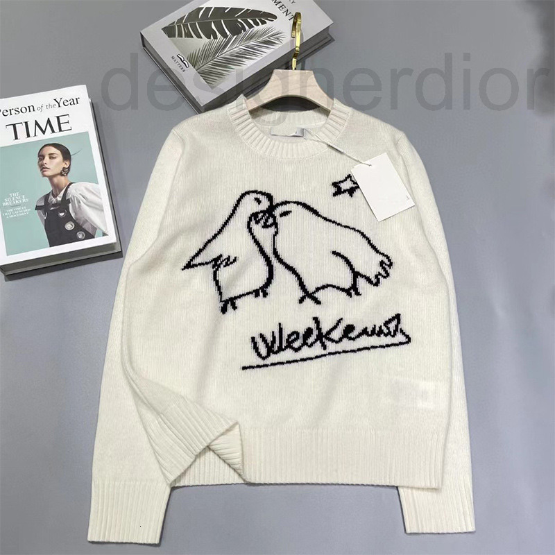 Women' Sweaters designer Max family round neck bird embroidery pattern knitting long sleeve cashmere Pullover Sweater, 2# packing bag
Women' Sweaters designer Max family round neck bird embroidery pattern knitting long sleeve cashmere Pullover Sweater, 2# packing bag
