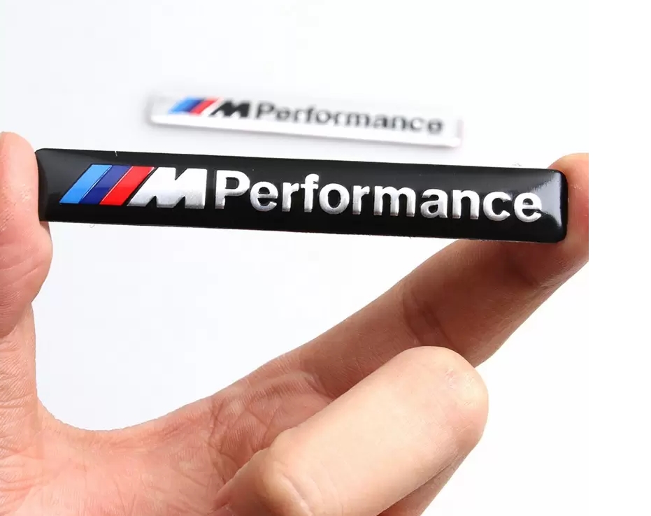 Car Styling M Power Car Sticker Aluminum Emblem Grill Badge for BMW E34 E36 E39 E53 E60 E90 F10 F30 M3