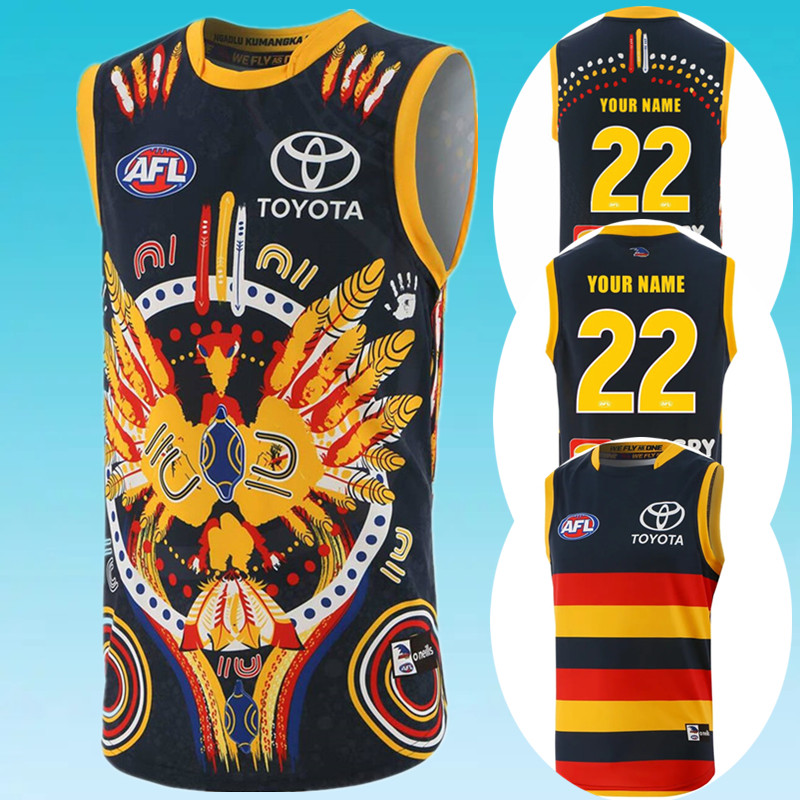 Top Quality 2022 ADELAIDE CROWS AFL HOME AND INDIGNEOUS AFL GUERNSEY Mens Rugby Jerseys Print Custom Name Number, No print
Top Quality 2022 ADELAIDE CROWS AFL HOME AND INDIGNEOUS AFL GUERNSEY Mens Rugby Jerseys Print Custom Name Number, No print