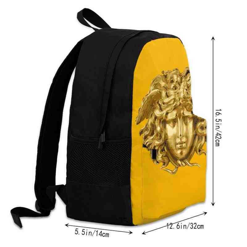 Designer bag Baghalloween Hair Greek Mythology Medusa Head Adult Backpacks Leisure Bags Storage Men Women
Designer bag Baghalloween Hair Greek Mythology Medusa Head Adult Backpacks Leisure Bags Storage Men Women