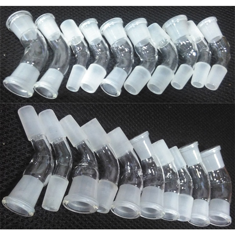 original designer 10 styles accessories 45 degree glass adapter option 14.4 to 18.8 male female joint 14mm 18mm converter for glass bong
original designer 10 styles accessories 45 degree glass adapter option 14.4 to 18.8 male female joint 14mm 18mm converter for glass bong