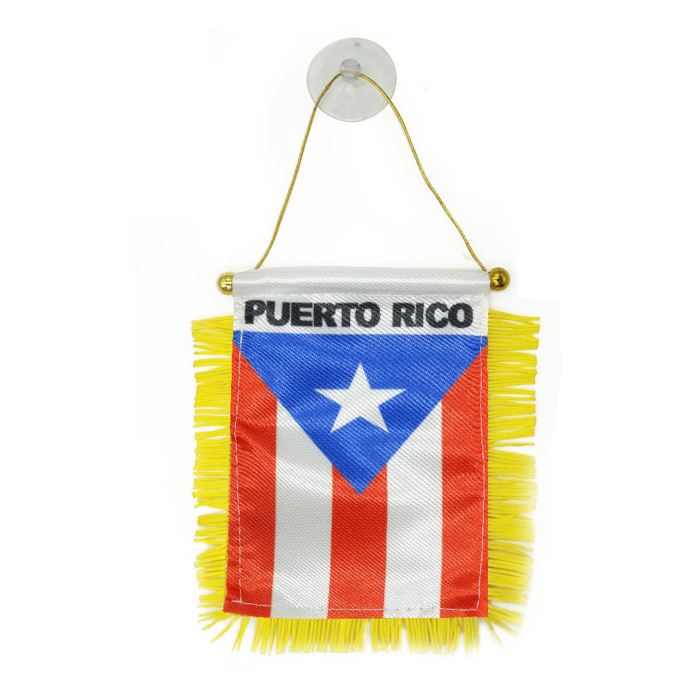 Puerto Rico Mini Flag Banner 10x15 cm Premium Polyester Pennant with Suction Cup for Home Office Door Decor
Puerto Rico Mini Flag Banner 10x15 cm Premium Polyester Pennant with Suction Cup for Home Office Door Decor