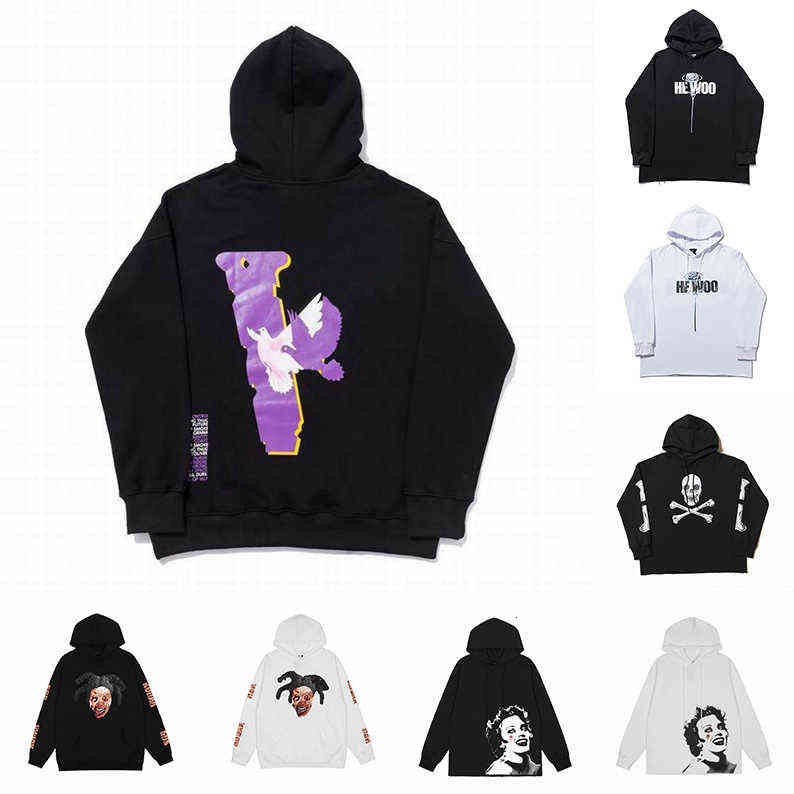 Hoody Mens Womens Designers Hoodies Fashion Man Long Sleeve Vlones Hoodie Clothing Sweaters Hip Hop Cotton Clothes Sweatshirts