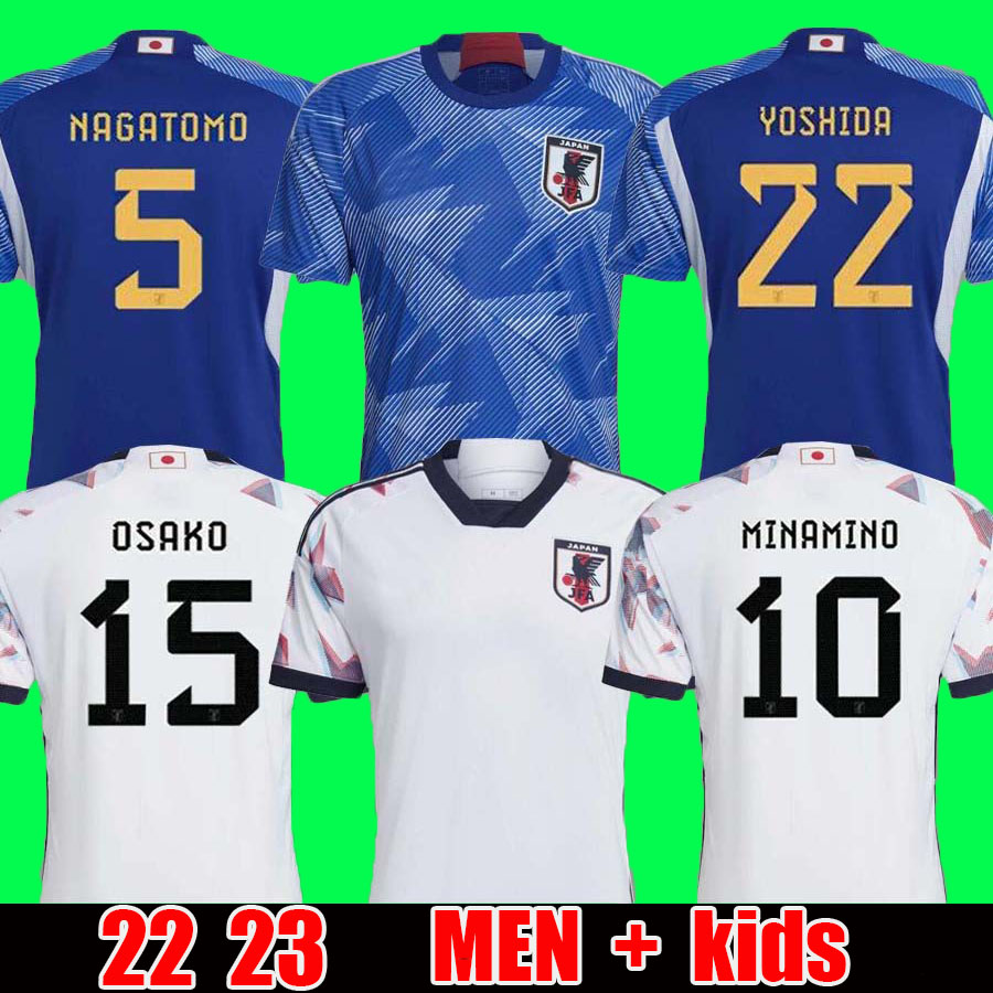 Japan 2022 World Cup Soccer Jersey TSUBASA 2023 ATOM Japanese 22/23 Football Shirt HONDA KAGAWA OKAZAKI men kids kit fans palyer version Cartoon Captain uniform, Green
Japan 2022 World Cup Soccer Jersey TSUBASA 2023 ATOM Japanese 22/23 Football Shirt HONDA KAGAWA OKAZAKI men kids kit fans palyer version Cartoon Captain uniform, Green