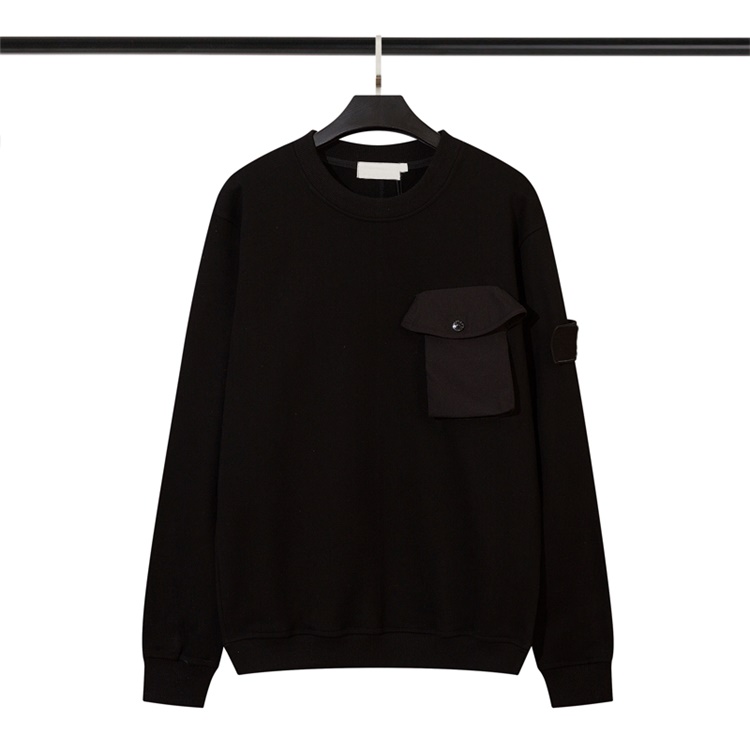Men's Hoodies Spring And Autumn New Chest Pocket Neck Sweater Casual Joker Long Sleeve Solid Color Bottoming Shirt 213#, Black-213#
Men's Hoodies Spring And Autumn New Chest Pocket Neck Sweater Casual Joker Long Sleeve Solid Color Bottoming Shirt 213#, Black-213#