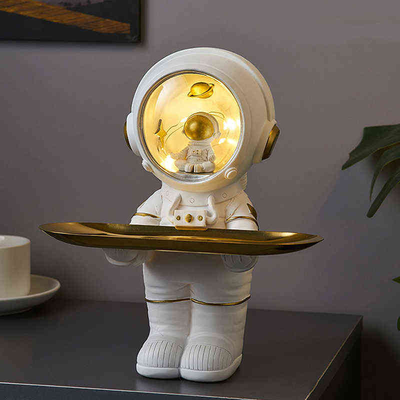 Decorative Objects Figurines Home Decoration Astronaut Statue Storage Tray Nordic Desk Astronaut Figurine Living Room Table Decor Key Storage Craft T220902
Decorative Objects Figurines Home Decoration Astronaut Statue Storage Tray Nordic Desk Astronaut Figurine Living Room Table Decor Key Storage Craft T220902