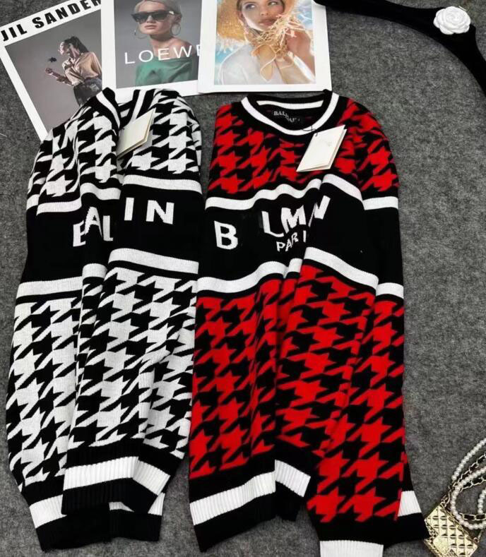 Designe Womens Sweater BB Letter Print Round Neck Long Sleeve Loose fashion Solid Color Knitted Sweater Women Top Coat, Customize
Designe Womens Sweater BB Letter Print Round Neck Long Sleeve Loose fashion Solid Color Knitted Sweater Women Top Coat, Customize