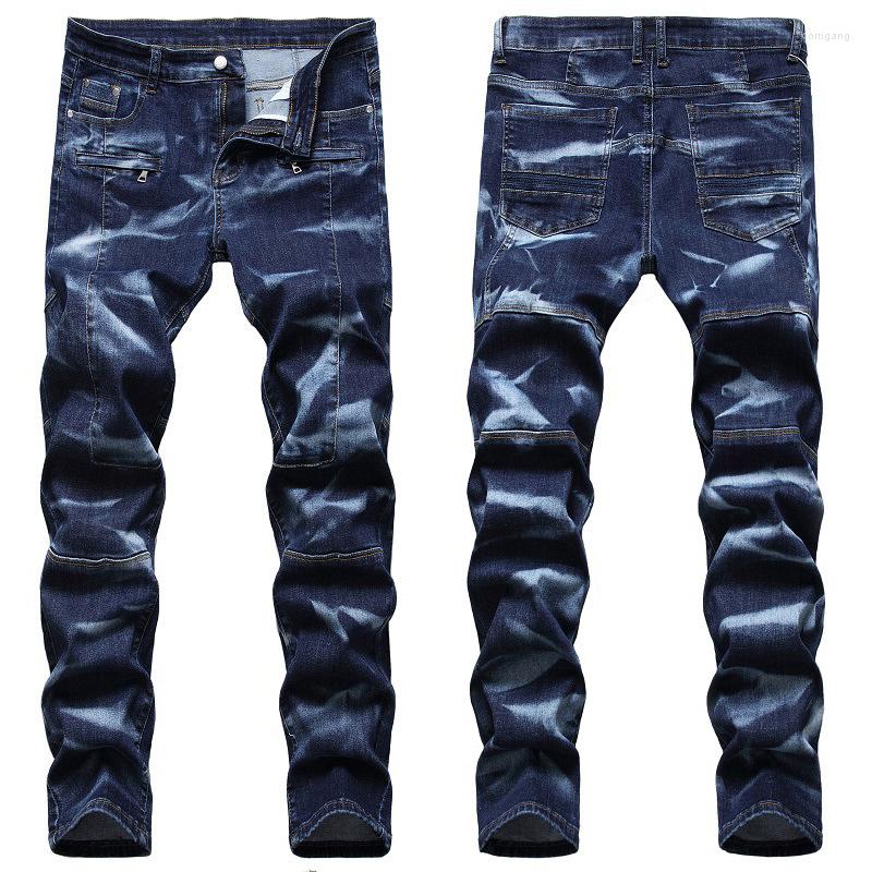 Men's Jeans Fashion Mens Cowboy Denim Blue Patchwork Long Pants Male Casual Trousers Plus Size 40 JB935
Men's Jeans Fashion Mens Cowboy Denim Blue Patchwork Long Pants Male Casual Trousers Plus Size 40 JB935