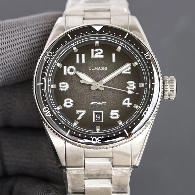 42mm Men's Mechanical Watch Automatic Watch Waterproof Stainless Steel Strap Luxury Watch Sapphire Glass Grey Dial
42mm Men's Mechanical Watch Automatic Watch Waterproof Stainless Steel Strap Luxury Watch Sapphire Glass Grey Dial