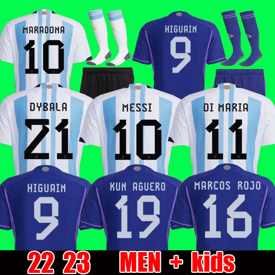 Player Fans Argentina Soccer Jersey Finalissima Special 22 23 DI MARIA Football Shirts 2022 2023 DYBALA LO CELSO MARADONA Men and Kids kit uniforms, 2022 away aldult
Player Fans Argentina Soccer Jersey Finalissima Special 22 23 DI MARIA Football Shirts 2022 2023 DYBALA LO CELSO MARADONA Men and Kids kit uniforms, 2022 away aldult