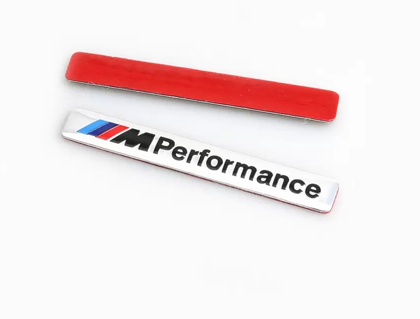 Car Styling M Power Car Sticker Aluminum Emblem Grill Badge for BMW E34 E36 E39 E53 E60 E90 F10 F30 M3