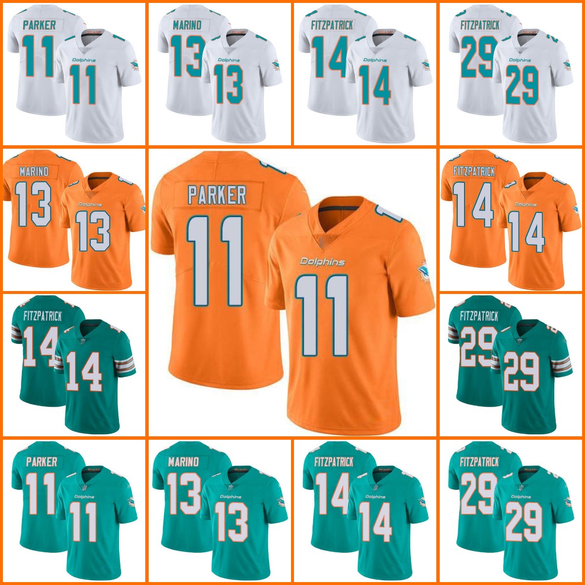 Jersey Custom Miami''Dolphins''Men #13 Dan Marino 29 Minkah Fitzpatrick 11 DeVante Parker''NFL''Women Youth Limited jersey Wholesale, 13
Jersey Custom Miami''Dolphins''Men #13 Dan Marino 29 Minkah Fitzpatrick 11 DeVante Parker''NFL''Women Youth Limited jersey Wholesale, 13