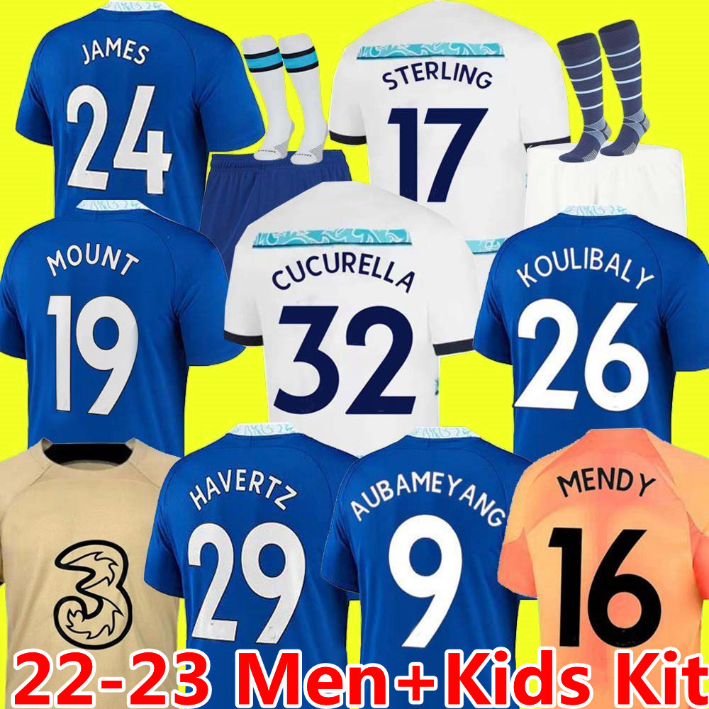 CFC 22 23 MOUNT KANTE HAVERTZ soccer jerseys STERLING ZIYECH Reece James Cucurella JORGINHO PULISIC T.SILVA Gallagher 2022 home away football shirt Men kids kits, 22-23 home kids
CFC 22 23 MOUNT KANTE HAVERTZ soccer jerseys STERLING ZIYECH Reece James Cucurella JORGINHO PULISIC T.SILVA Gallagher 2022 home away football shirt Men kids kits, 22-23 home kids