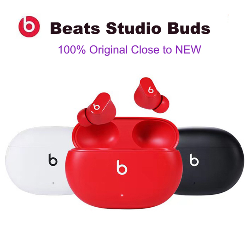 Top quality pop-up window earphones beats studio buds odd TWS wireless Bluetooth 5.0 ANC noise canceling headphone stereo sound music in-ear all smartphones, Red
Top quality pop-up window earphones beats studio buds odd TWS wireless Bluetooth 5.0 ANC noise canceling headphone stereo sound music in-ear all smartphones, Red