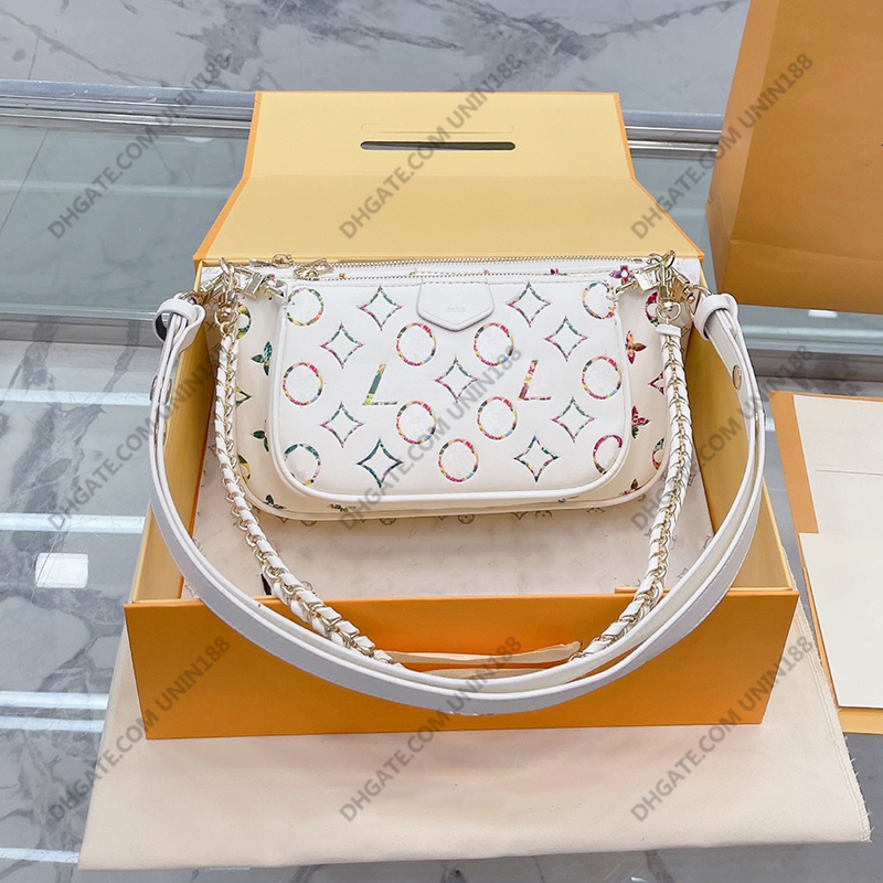 22Ss Women Luxurys Designers Bags 2 in 1 Pochette Felicle Handbag Medium Color Inkjet Fiower Bag Genuine Leather Messenger Ladies Travel Gold Hardware Handbag 24cm, Black
22Ss Women Luxurys Designers Bags 2 in 1 Pochette Felicle Handbag Medium Color Inkjet Fiower Bag Genuine Leather Messenger Ladies Travel Gold Hardware Handbag 24cm, Black
