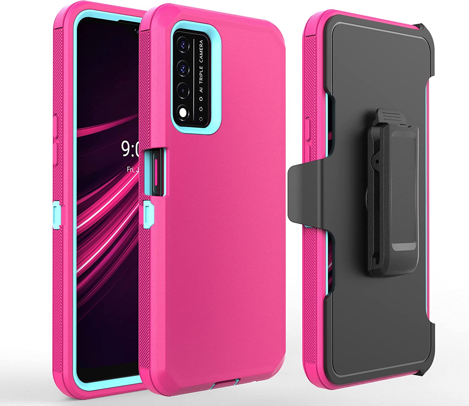 Phone Cases For T-Mobile REVVL 4 6 PLUS PRO TCL 20XE ION Z With Heavy Duty Shockproof Anti-drop Belt Clip Kickstand Defender Protective Cover, Please note the colors you want
Phone Cases For T-Mobile REVVL 4 6 PLUS PRO TCL 20XE ION Z With Heavy Duty Shockproof Anti-drop Belt Clip Kickstand Defender Protective Cover, Please note the colors you want