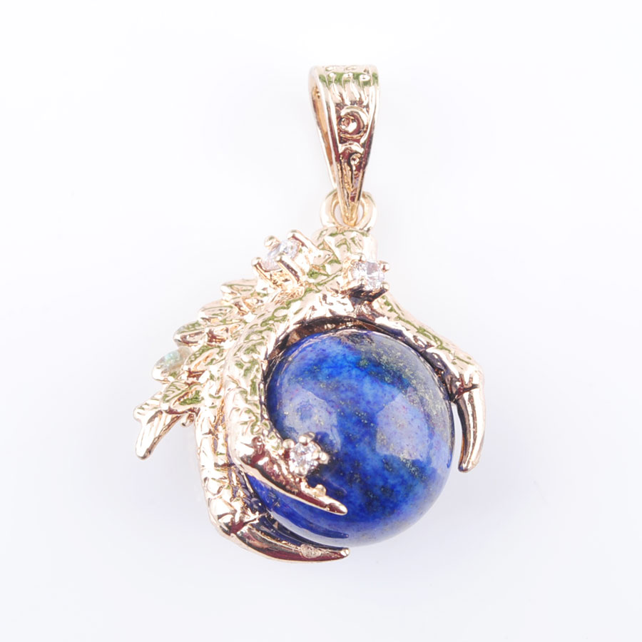 Animal Pendants Natural Stone Lapis Lazuli Raw Gem Charm Amulet Round Ball Dragon Claw Crystal Reiki Chakra Pendants Bead Jewelry N3095
Animal Pendants Natural Stone Lapis Lazuli Raw Gem Charm Amulet Round Ball Dragon Claw Crystal Reiki Chakra Pendants Bead Jewelry N3095