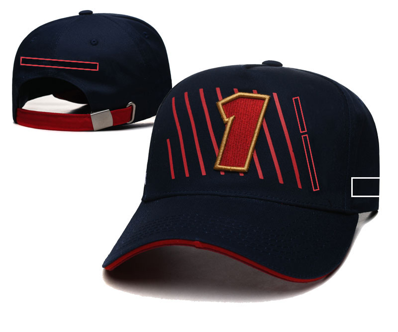 2022 F1 Racing Cap Formula 1 Team Logo Baseball Cap Brand New Full Embroidered Sun Hat Fashion