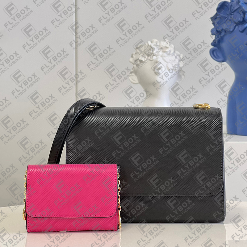 M59886 M59884 M59885 TWIST Chain Bag Shoulder Bag Women Fashion Luxury Designer Crossbody Handbag Tote High QualityTOP 5A Purse Fast Delivery