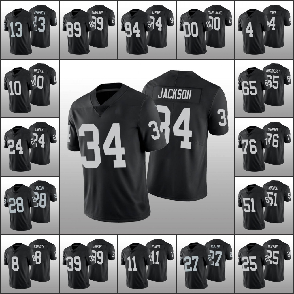 Jersey Wholesale Custom Las Vegas''Raiders''Men #8 Marcus Mariota 4 Derek Carr 34 Bo Jackson 28 Josh Jacobs''NFL''Women Youth
Jersey Wholesale Custom Las Vegas''Raiders''Men #8 Marcus Mariota 4 Derek Carr 34 Bo Jackson 28 Josh Jacobs''NFL''Women Youth