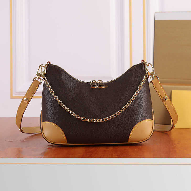 Designer Boulogne Croissants Chain Bags Classic Brown Printed Leather Crossbody Bag Woman Tote Shoulder Bags Handbag Purse M45832, 88
Designer Boulogne Croissants Chain Bags Classic Brown Printed Leather Crossbody Bag Woman Tote Shoulder Bags Handbag Purse M45832, 88