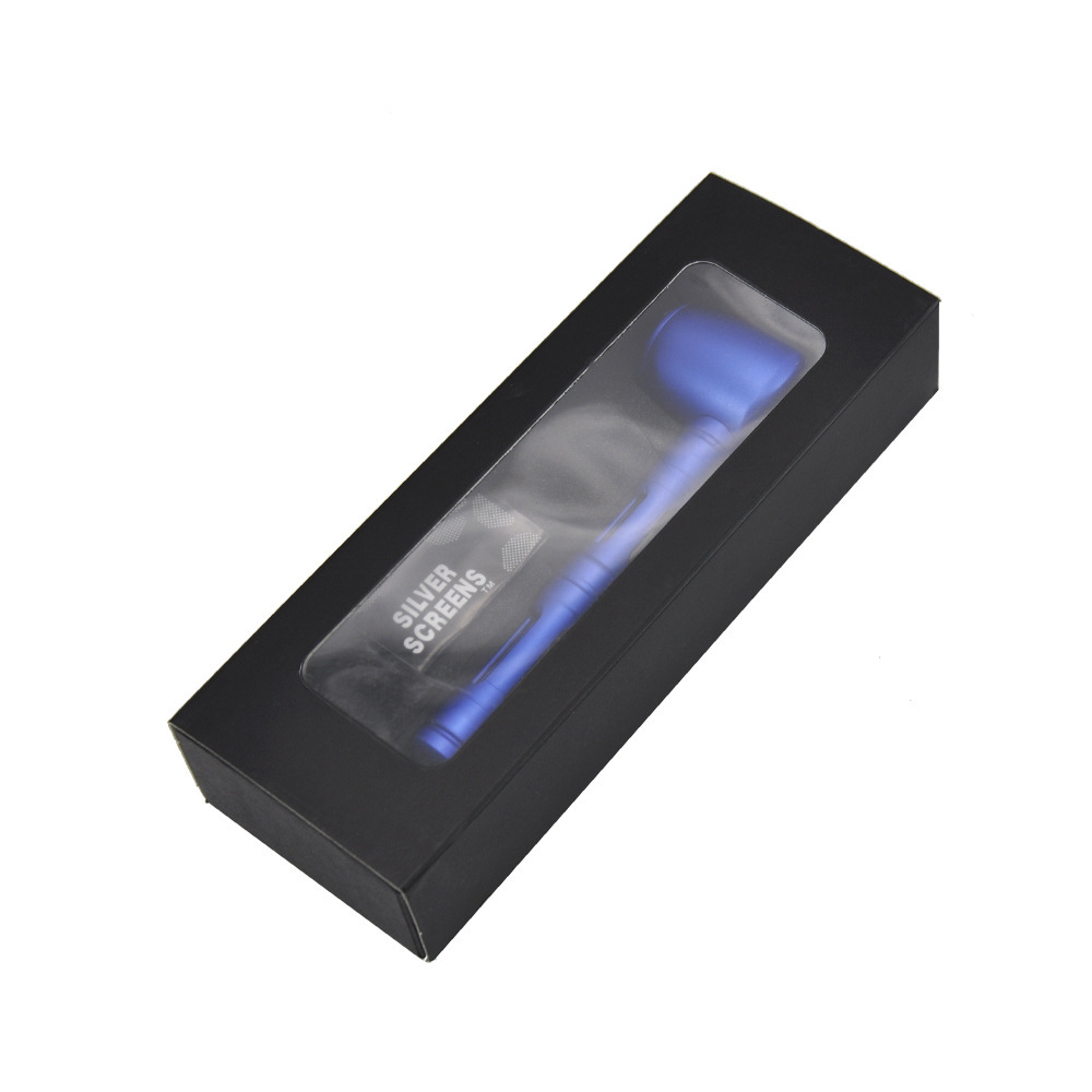 Spoon Smoking Pipe&cases Kit Portable Metal Pipe pipes Hand-Pipe